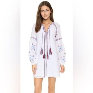 Endless Rose White Tunic with Embroidery